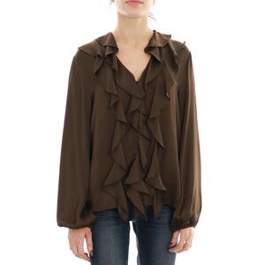 CAMICIA ROUCHES MARRONE